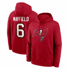 Tampa Bay Buccaneers Nike Baker Mayfield  Player Name & Number Fleece Hoodie