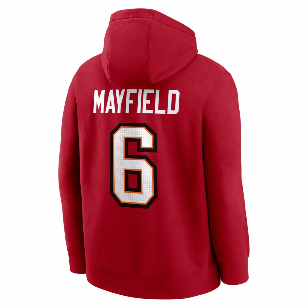 Tampa Bay Buccaneers Nike Baker Mayfield  Player Name & Number Fleece Hoodie