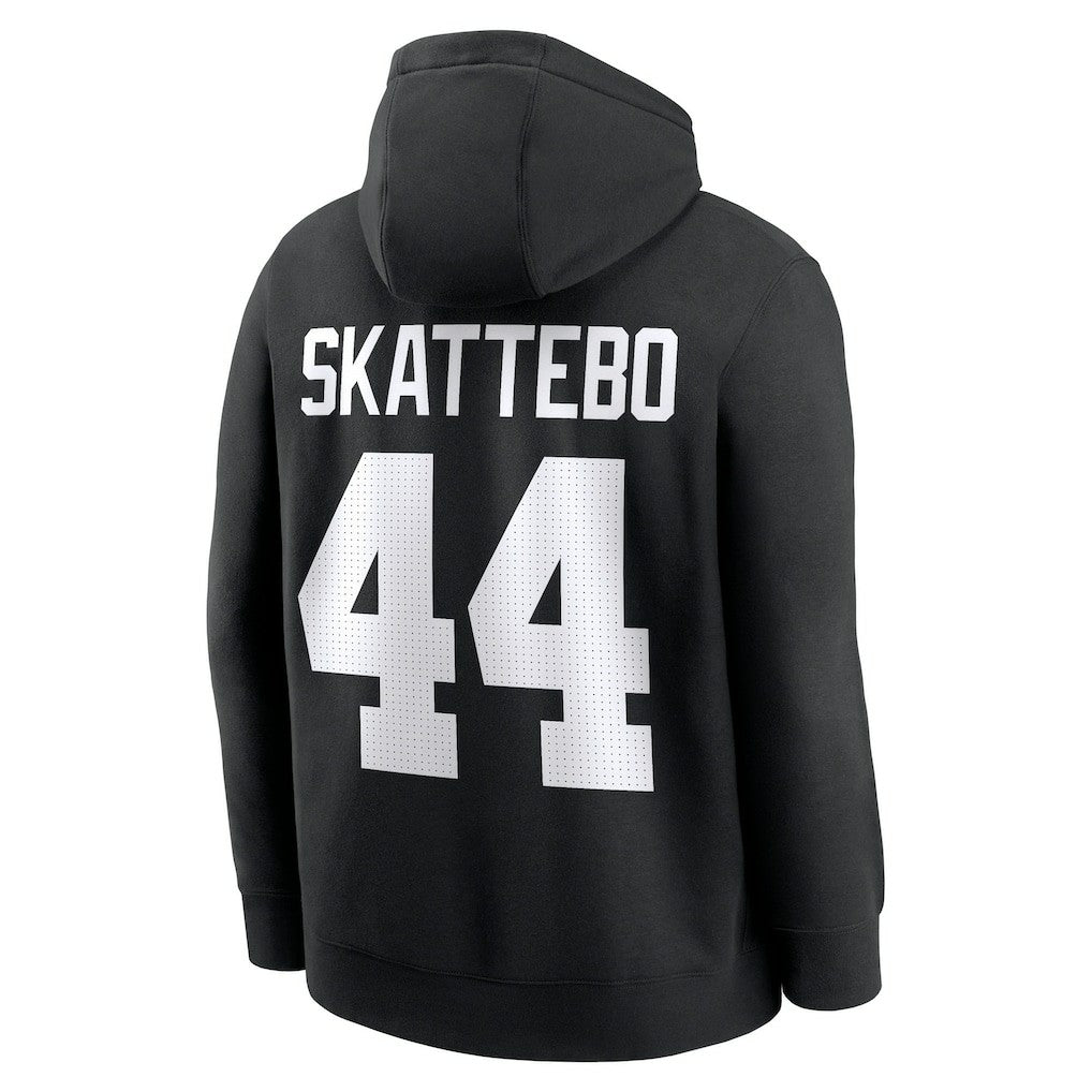 New York Giants Nike Cam Skattebo  Player Name & Number Fleece Hoodie