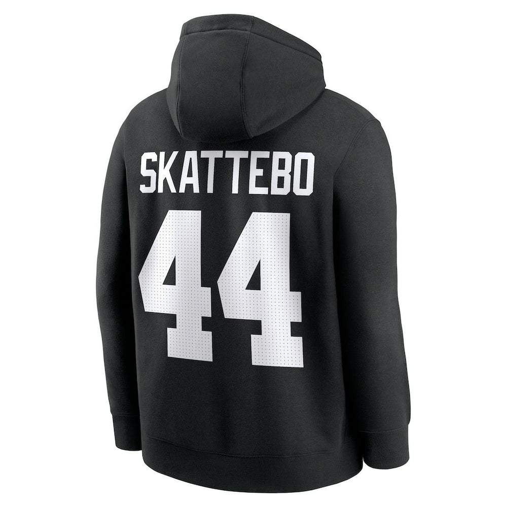 New York Giants Nike Cam Skattebo  Player Name & Number Fleece Hoodie