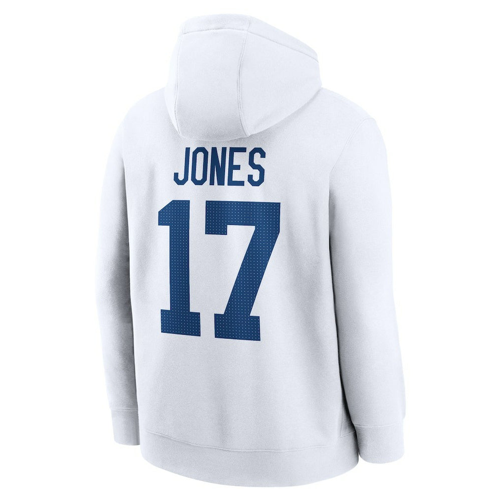 Indianapolis Colts Nike Daniel Jones  Player Name & Number Fleece Hoodie