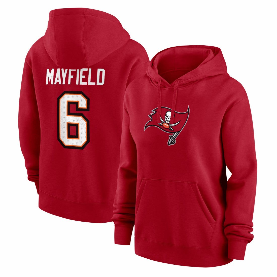 Tampa Bay Buccaneers Nike Baker Mayfield  Women's Player Name & Number Fleece Hoodie