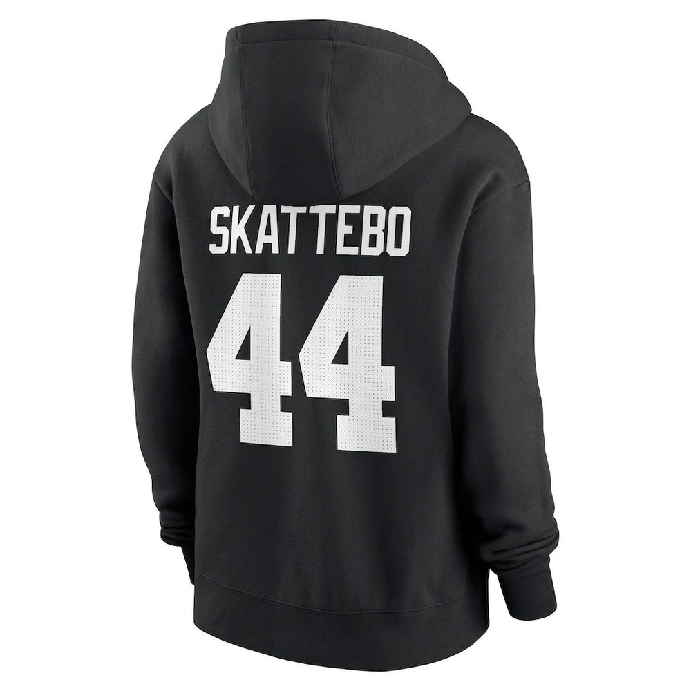 New York Giants Nike Cam Skattebo  Women's Player Name & Number Fleece Hoodie