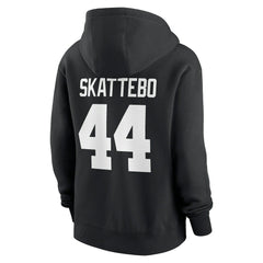 New York Giants Nike Cam Skattebo  Women's Player Name & Number Fleece Hoodie