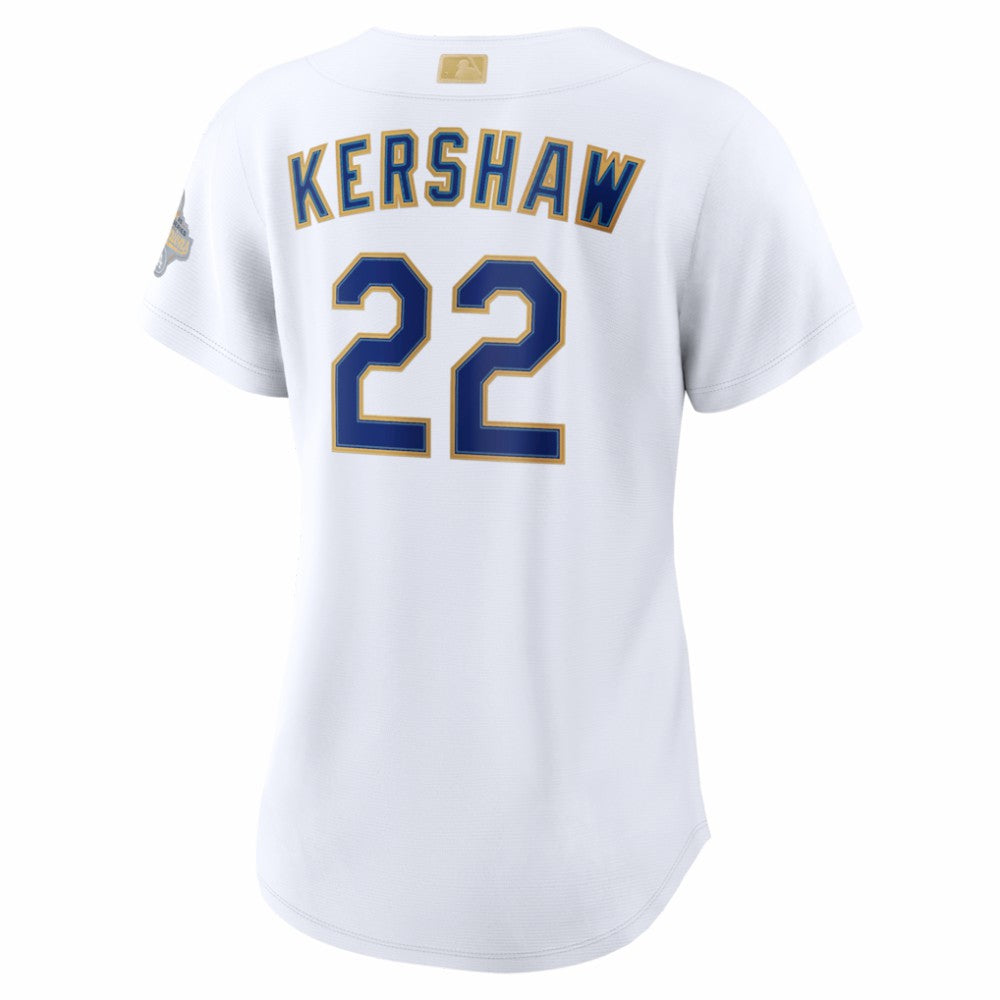 Clayton Kershaw Los Angeles Dodgers Nike Women's 2026 Gold Collection Stadium Jersey | MLB For sale