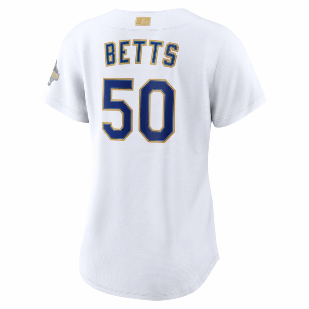 Mookie Betts Los Angeles Dodgers Nike Women's 2026 Gold Collection Stadium Jersey | MLB Shop