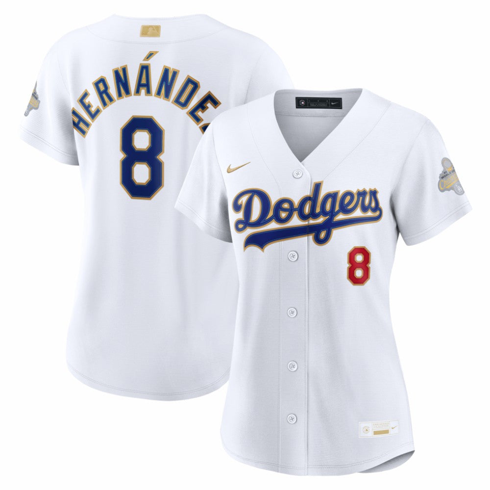 Enrique Hernández Los Angeles Dodgers Nike Women's 2026 Gold Collection Stadium Jersey | MLB New