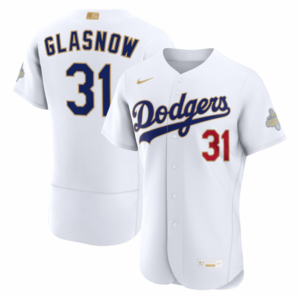 Tyler Glasnow Los Angeles Dodgers Nike 2026 Gold Collection Authentic Jersey | MLB US