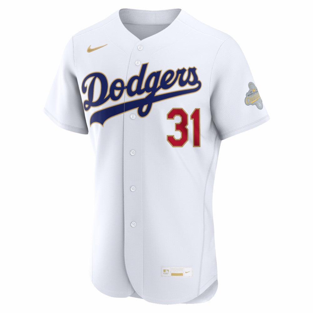 Tyler Glasnow Los Angeles Dodgers Nike 2026 Gold Collection Authentic Jersey | MLB US