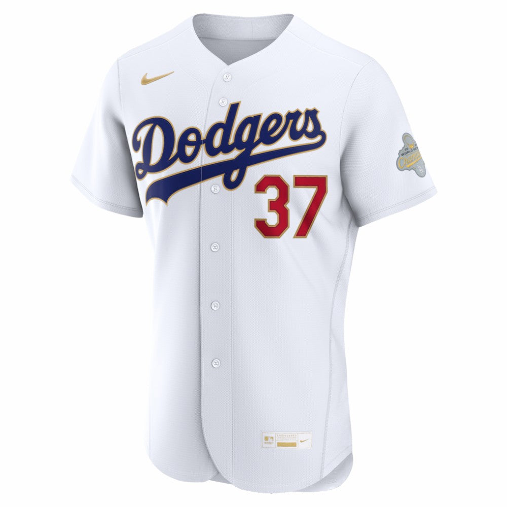 Teoscar Hernández Los Angeles Dodgers Nike 2026 Gold Collection Authentic Jersey | MLB Sale