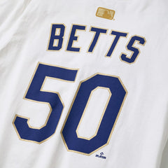 Mookie Betts Los Angeles Dodgers Nike 2026 Gold Collection Name & Number T-Shirt | MLB Near me