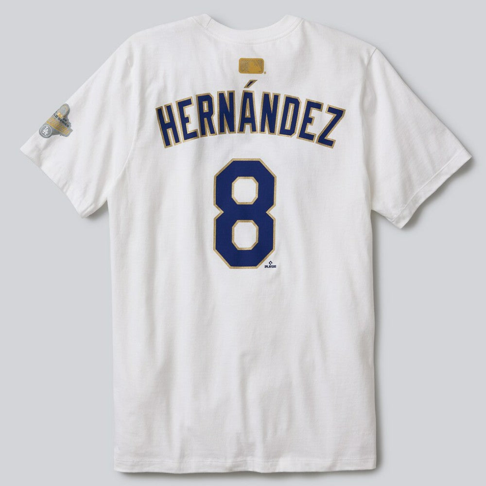 Enrique Hernández Los Angeles Dodgers Nike 2026 Gold Collection Name & Number T-Shirt | MLB Shop