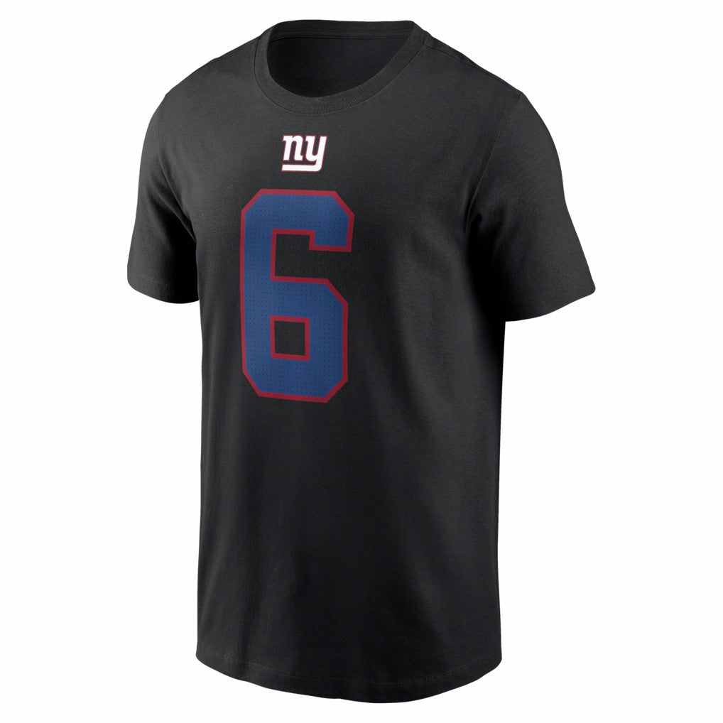 New York Giants Nike Jaxson Dart  Name & Number T-Shirt