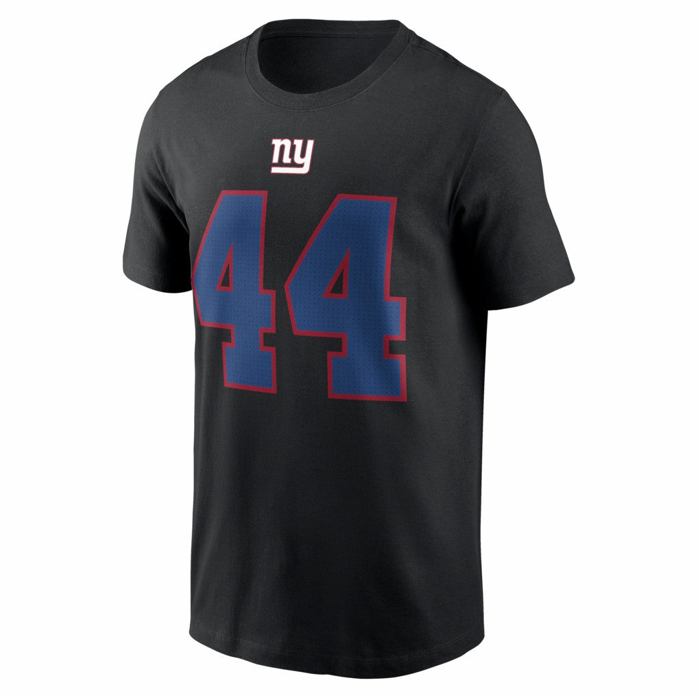 New York Giants Nike Cam Skattebo  Name & Number T-Shirt