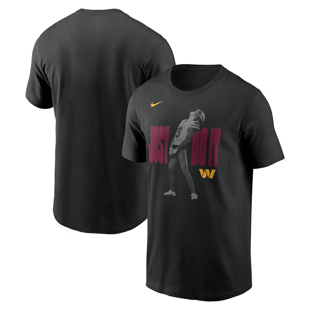 Washington Commanders Nike Jayden Daniels  Just Do It T-Shirt