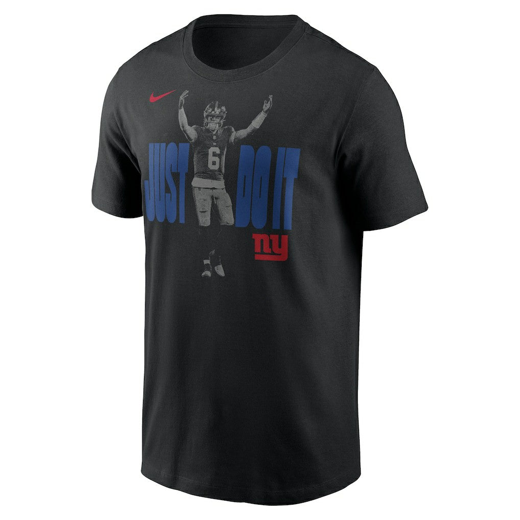 New York Giants Nike Jaxson Dart  Just Do It T-Shirt