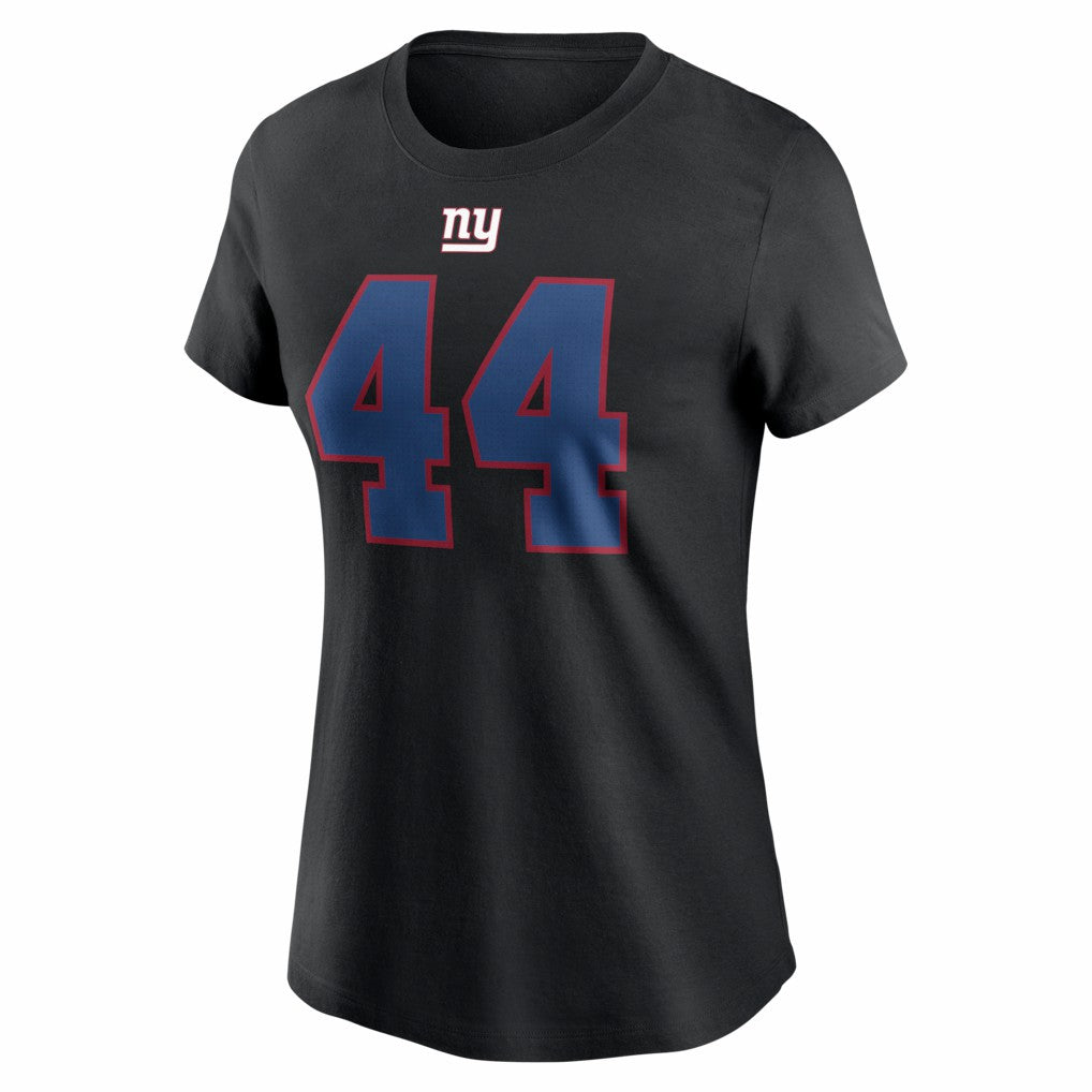 New York Giants Nike Cam Skattebo  Women's Name & Number T-Shirt