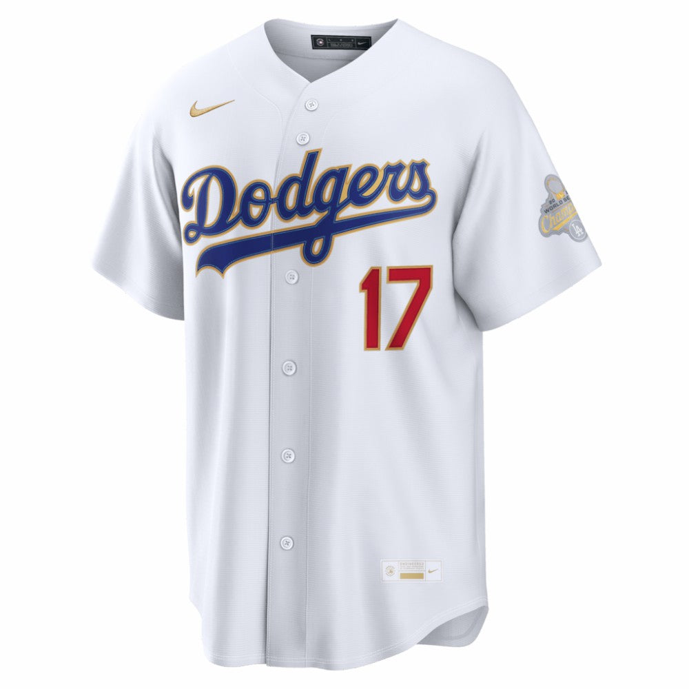 Shohei Ohtani Los Angeles Dodgers Nike 2026 Gold Collection Kanji Stadium Jersey | MLB Shop