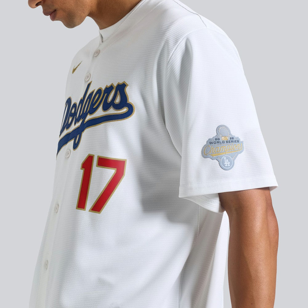 Shohei Ohtani Los Angeles Dodgers Nike 2026 Gold Collection Kanji Stadium Jersey | MLB Shop