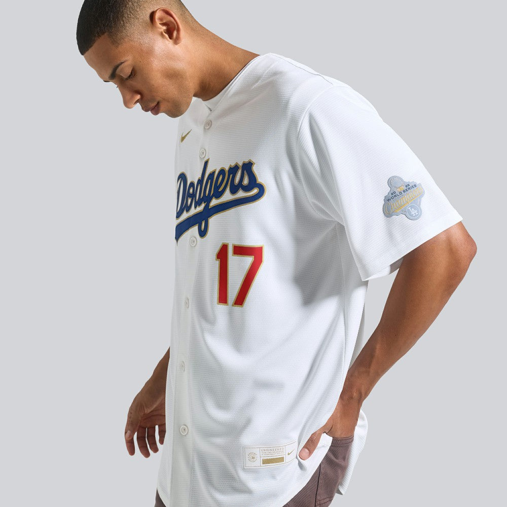 Shohei Ohtani Los Angeles Dodgers Nike 2026 Gold Collection Kanji Stadium Jersey | MLB Shop