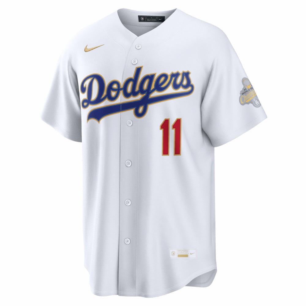 Roki Sasaki Los Angeles Dodgers Nike 2026 Gold Collection Kanji Stadium Jersey | MLB For sale