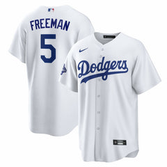 Freddie Freeman Los Angeles Dodgers Nike Home 2025 World Series Champions Replica Jersey | MLB Sale