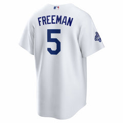 Freddie Freeman Los Angeles Dodgers Nike Home 2025 World Series Champions Replica Jersey | MLB Sale