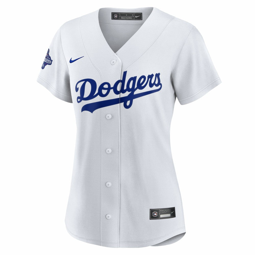 Clayton Kershaw Los Angeles Dodgers Nike Women's Home 2025 World Series Champions Replica Jersey | MLB US