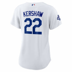 Clayton Kershaw Los Angeles Dodgers Nike Women's Home 2025 World Series Champions Replica Jersey | MLB US