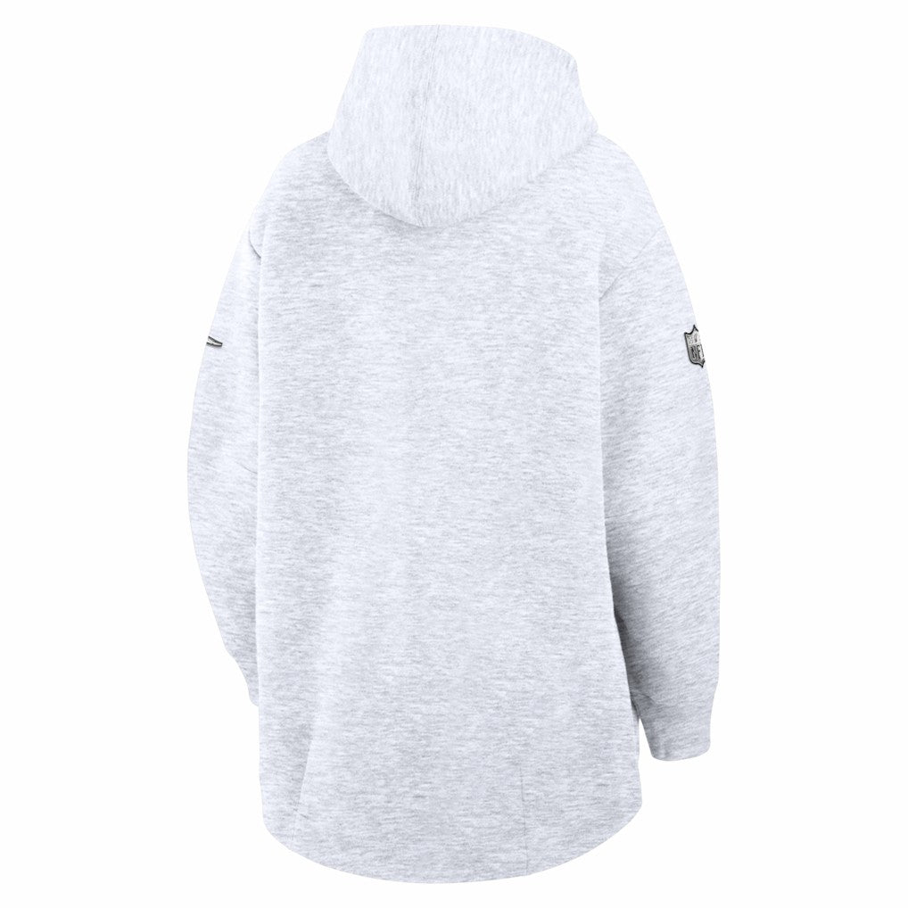 New England Patriots Nike Women's Super Bowl LX Opening Night Tech Fleece Full-Zip Hoodie