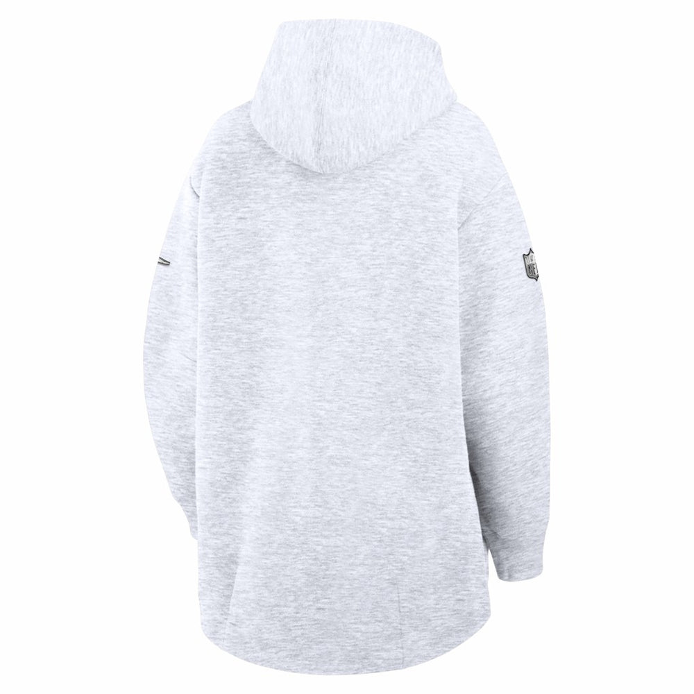 New England Patriots Nike Women's Super Bowl LX Opening Night Tech Fleece Full-Zip Hoodie