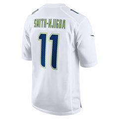 Seattle Seahawks Nike Jaxon Smith-Njigba  Super Bowl LX Patch Tundra Fashion Game Jersey