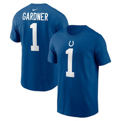 Indianapolis Colts Nike Ahmad Sauce Gardner  Player Name & Number T-Shirt