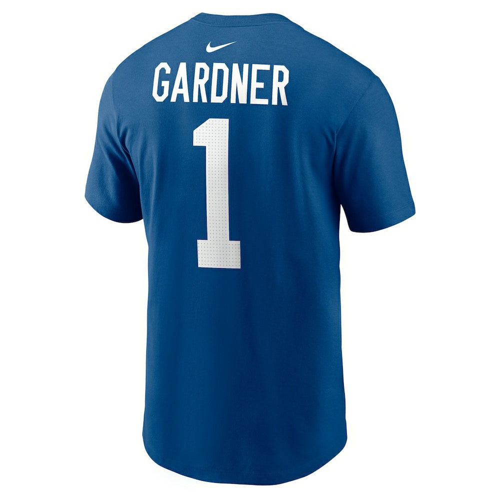 Indianapolis Colts Nike Ahmad Sauce Gardner  Player Name & Number T-Shirt