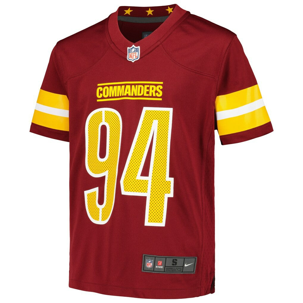 Washington Commanders Nike Daron Payne  Youth Game Jersey