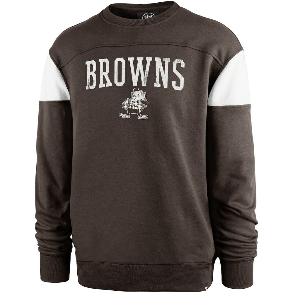 Cleveland Browns 47 brand '47 Groundbreaker Onset Pullover Sweatshirt
