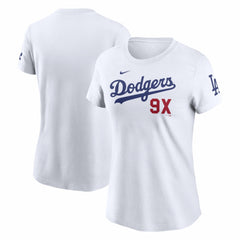 Los Angeles Dodgers Nike Women's 9X Champions T-Shirt | MLB For sale