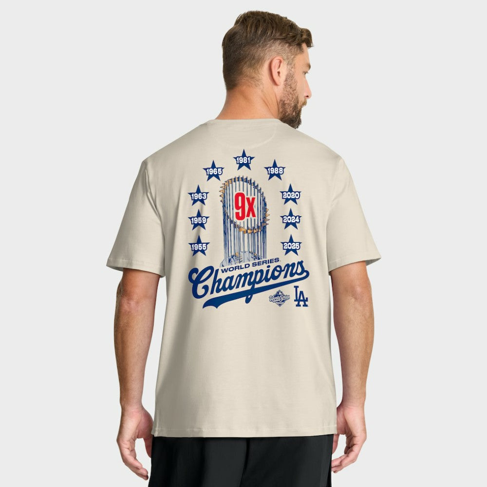 Los Angeles Dodgers Fanatics Local 9x Champs T-Shirt | MLB Outlet