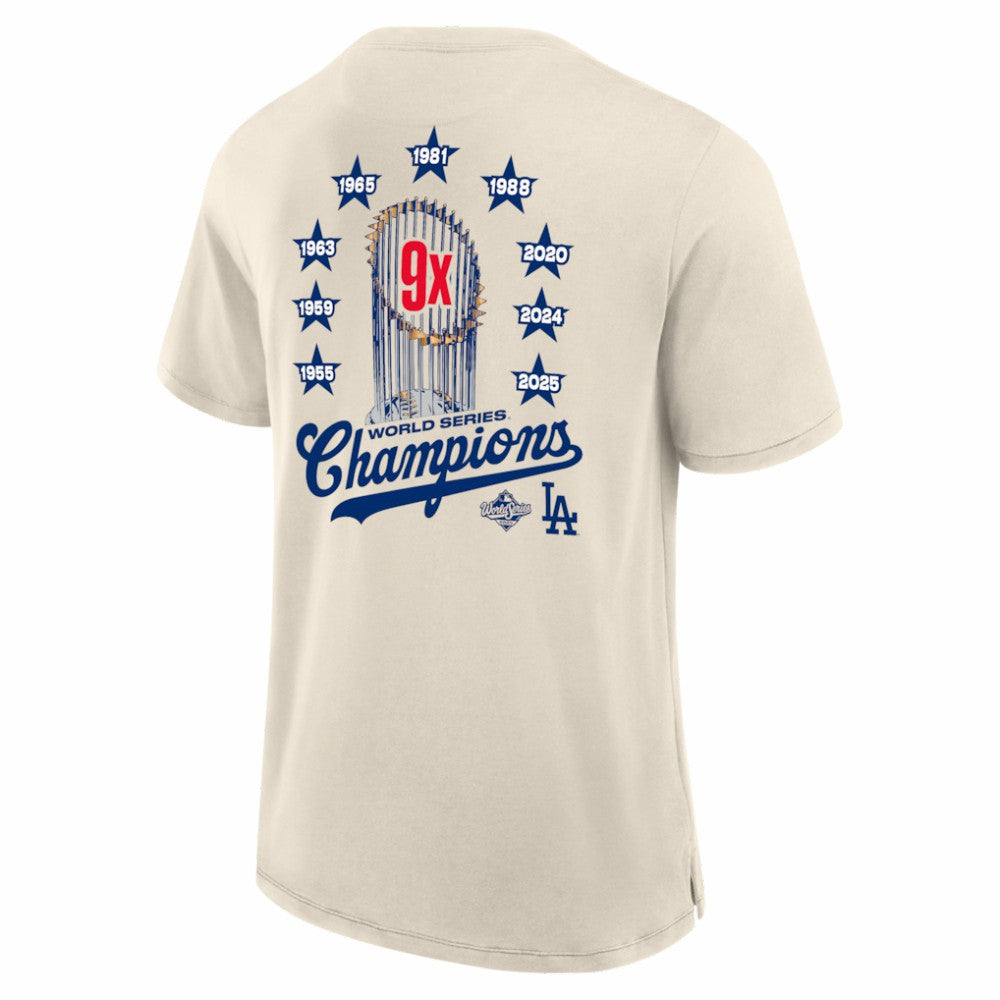 Los Angeles Dodgers Fanatics Local 9x Champs T-Shirt | MLB Outlet