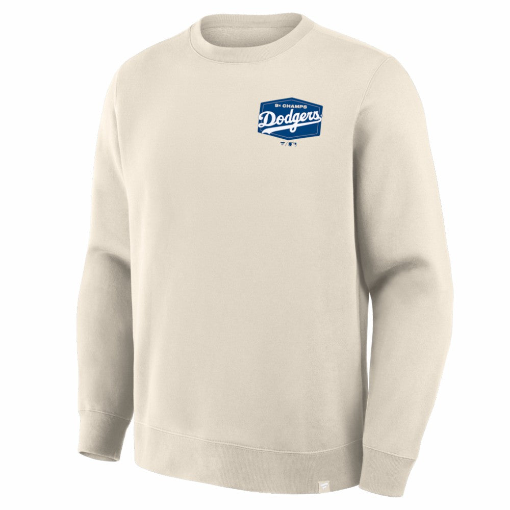 Los Angeles Dodgers Fanatics 9x Champs Crewneck Sweatshirt | MLB Sale