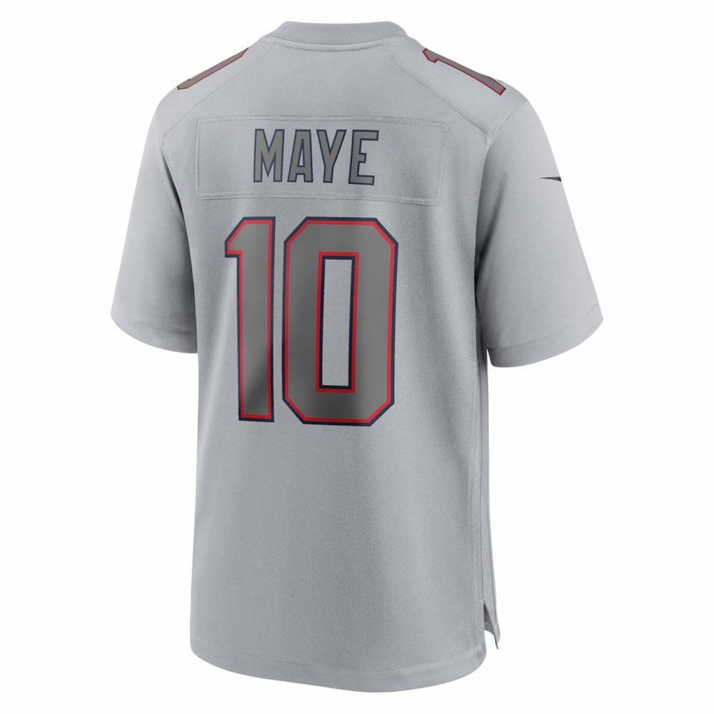 New England Patriots Nike Drake Maye  Atmosphere Fashion Game Jersey