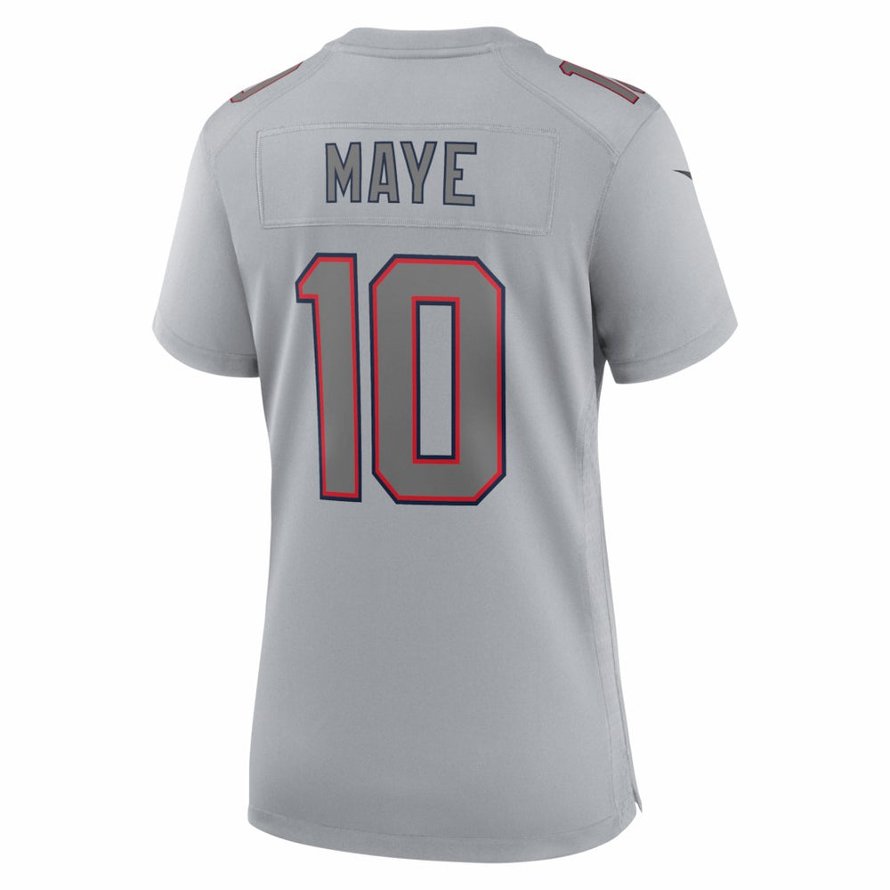 New England Patriots Nike Drake Maye  Women's Fashion Atmosphere Fashion Game Jersey