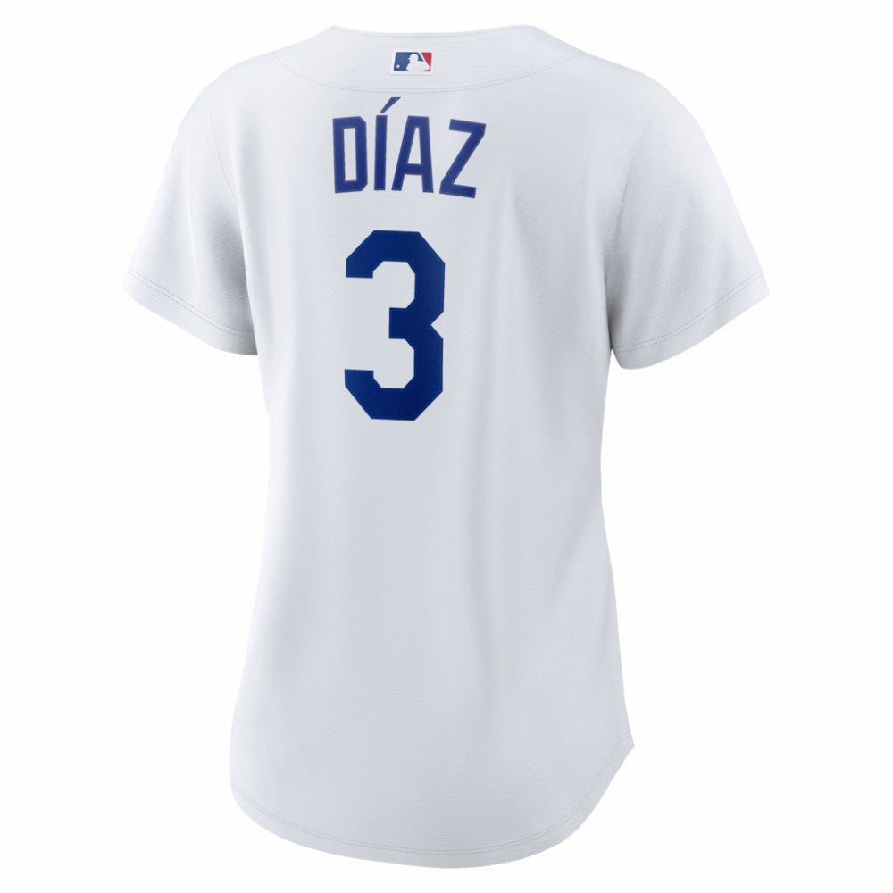Edwin Díaz Los Angeles Dodgers Women's Home Replica Jersey - White
