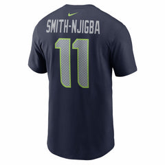 Seattle Seahawks Nike Jaxon Smith-Njigba  Super Bowl LX Patch Name & Number T-Shirt