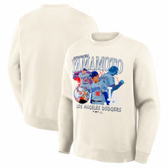 Yoshinobu Yamamoto Los Angeles Dodgers Fanatics Montage Legacy Sweatshirt | MLB For sale