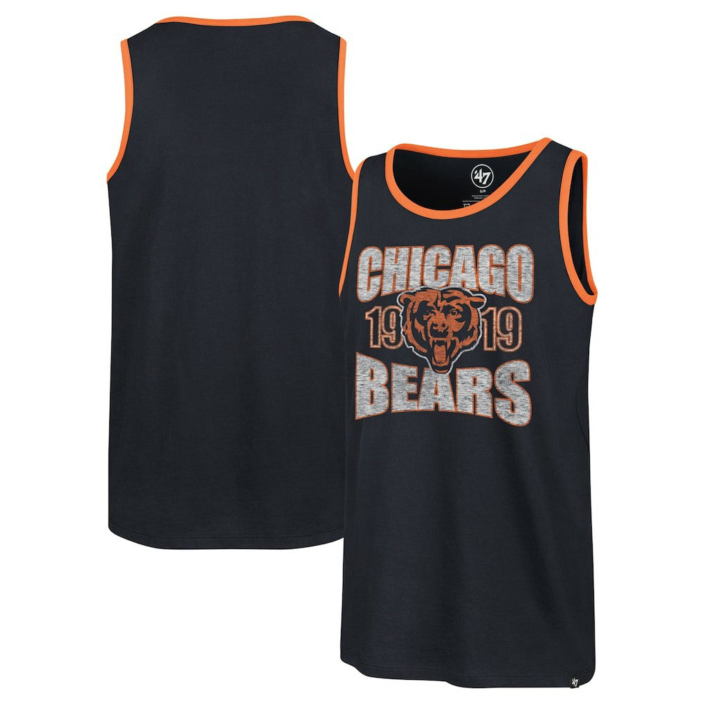 Chicago Bears 47 brand '47 Upload Franklin Tank Top