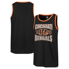 Cincinnati Bengals 47 brand '47 Upload Franklin Tank Top