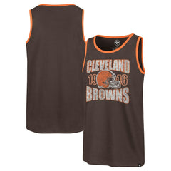 Cleveland Browns 47 brand '47 Upload Franklin Tank Top