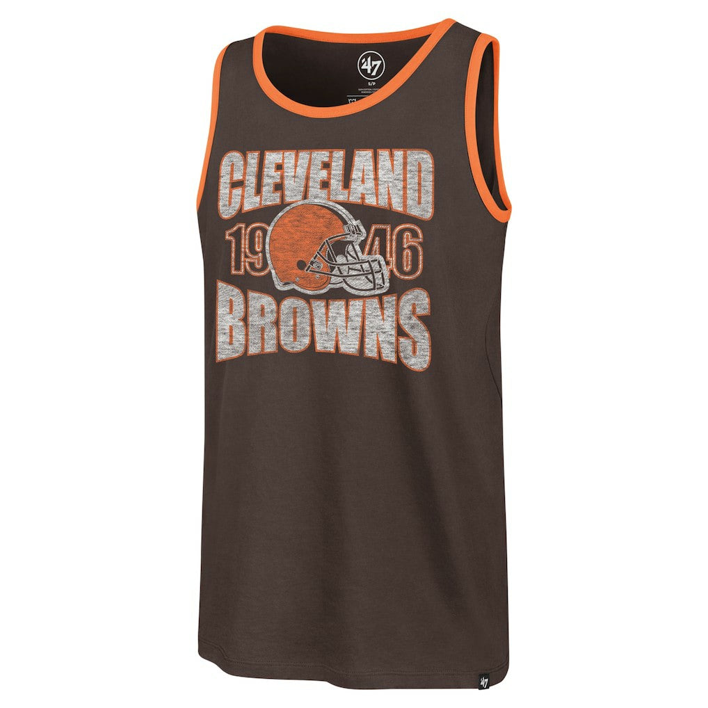 Cleveland Browns 47 brand '47 Upload Franklin Tank Top