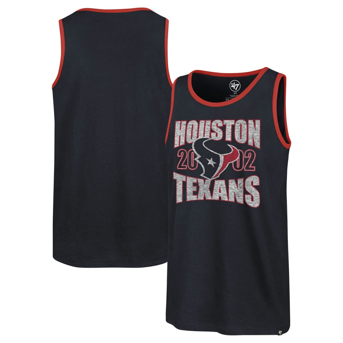 Houston Texans 47 brand '47 Upload Franklin Tank Top